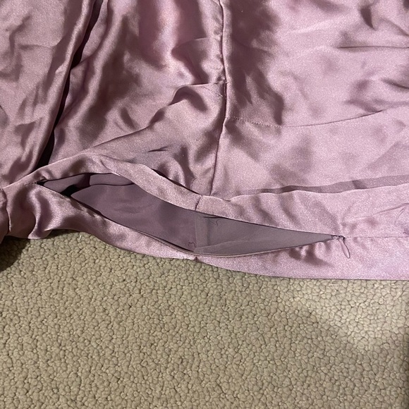 Zara NWOT Satin Effect Dress - Picture 7 of 11